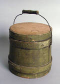 Diminutive wood firkin