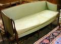 Sheratonstyle Upholstered Mahogany Sofa