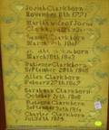 Framed Needlework Clark Family 17711814 Register