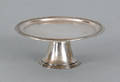 Small Tiffany  Co sterling silver footed compote