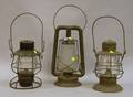 Starhead Light Co B  A Rail Road Lantern an Adlake NYNH  H Rail Road Lantern and a Embury Manufacturing Co Lantern
