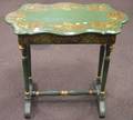 Paint Decorated Victorian SingleDrawer Table
