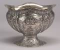 Dutchstyle Silver Plated Footed Centerbowl