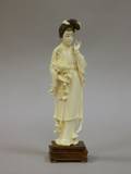 Chinese Ivory Carving of a Woman
