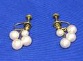 Cultured Pearl Earpendants