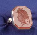 Carnelian Intaglio Ring