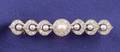 Edwardian Pearl and Diamond Bar Pin