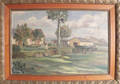 Oil on canvas landscape