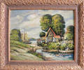 Oil on board signed  CA Rich