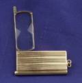 Art Deco 14kt Gold Pocket Magnifying Glass
