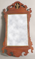 Chippendale mahogany looking glass