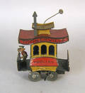 Tin wind up Toonerville Trolley