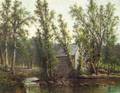 William Henry Hilliard American 18361905 The Mill on a Quiet Stream Spring
