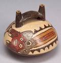 PreColumbian Polychrome Pottery Vessel