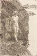 Anders Zorn Swedish 18601920 Precipice