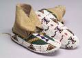 Central Plains Fully Beaded Hide Moccasins