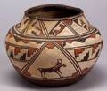 Southwest Polychrome Pottery Jar