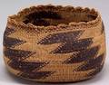 Northern California Twined Basketry Bowl