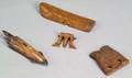Four Prehistoric Carved Ivory Objects