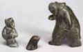 Three Inuit Soapstone Carvings