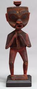 Northwest Coast Carved Wood Figure
