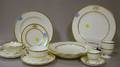 Assembled Seventyfive Piece Minton Gilt Band Porcelain Partial Dinner Service