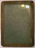 19th Century Cherry Framed Students Slate