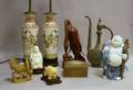 Nine Assorted Chinese and Asian Decorative Items