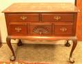 Chippendalestyle Mahogany Lowboy