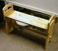 Danish Provincial Pine Bench