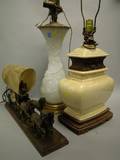 Three Table Lamps