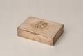 Silver dresser box inscribed  Monte Cassino 1944