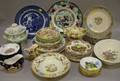 Fiftytwo Pieces of Assorted Decorated Staffordshire and Porcelain Tableware