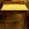 Cushman Creation Maple and Birch Flattop Writing Desk