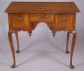 Queen Anne Walnut Veneer Dressing Table