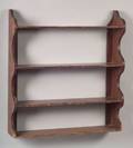 Grain Painted Pine Wall Shelf
