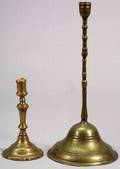Two Brass Candlesticks