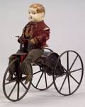 Boy on Velocipede Automaton by Stevens  Brown
