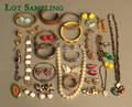 Large group of costume jewelry
