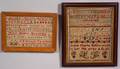 Two Needlework Samplers
