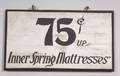 Painted Mattress Advertising Trade Sign