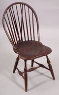 Windsor Bowback Braced Side Chair branded M Bloom N York