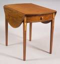 Federal Mahogany Inlaid Pembroke Table