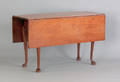 New England Queen Anne cherry drop leaf dining table ca 1760