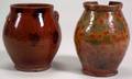 Two Redware Jars