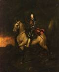 Manner of Sir Anthony van Dyck Flemish 15991641 Portrait of a Gentleman in Armor on Horseback