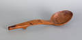 Native American carved burl wood scoop 19th c