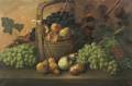 Charles Storer American 18171907 Still Life with a Basket of Fruit