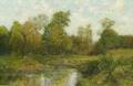 Olive Parker Black American 18681948 Summer Landscape with a Stream