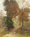 American School 20th Century Dappled Light of Indian Summer